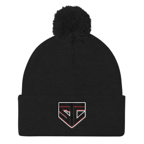 STC Pom Pom Knit Cap